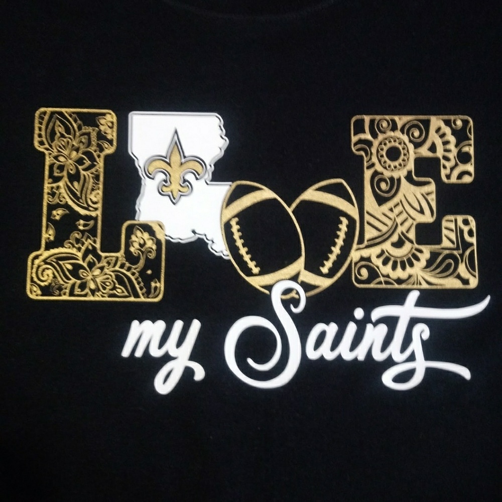 Love my saints shirt